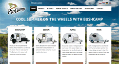 Desktop Screenshot of mini-caravans.com